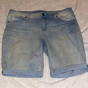 Time and Tru Light Blue Jean Shorts